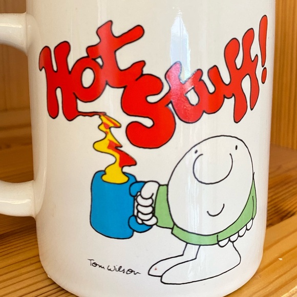 Vintage Ziggy “Hot Stuff” ceramic coffee mug 90s 80s - Picture 2 of 3